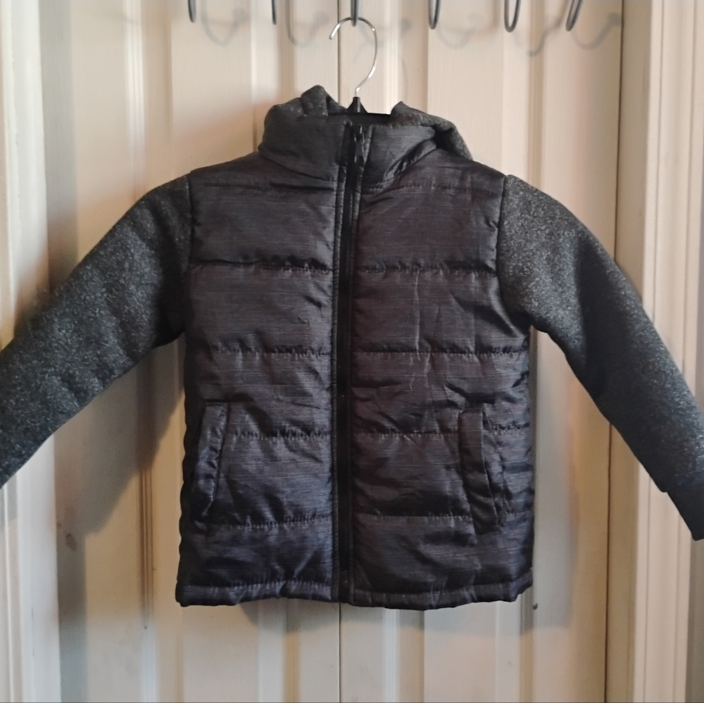 Brooklyn Laundry Kids Black and Gray Puffer Jacket